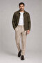 Men's Genuine Suede Leather Jacket Modern Cut Premium Texture - 3