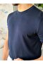 Basic Knitted Tricot M-Dark Blue - 2