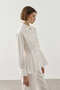 Peplum Shirt Ecru - 7