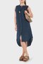 Relaxed Fit High Neck Button Detailed Sleeveless Dress Dress 6428 - 3