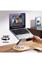 360° Adjustable Laptop Stand Foldable - Rotating Computer Riser - 2