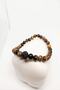 Certified 6 mm Tiger's Eye, Lava Natural Stone Bracelet - 3