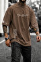 -Erkek 3 Thread Oversize T-Shirt – Casual Elegance & Comfort the Boston