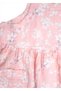 Organic Muslin Pink Strappy Summer Girl's Dress - 3