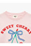 Cotton Short Sleeve Crew Neck Printed T-Shirt - 3