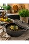 Guss Chef Döküm Deep Pot 24 Cm-Gray Tkebt Gray - 2