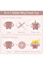 Silicone Baby Crockery Set, 11 Pieces, Non-Slip Children's Tableware with Suction Cup - 7