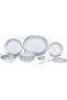 70pcs Melamineware Dinner Set RF12676 Includes Deep, Flat and Oval Plates, Serving Bowls