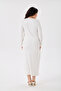 Women's Cream Color Long Sleeve Undergarment - 4