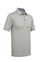 Men's Shirt Collar Short Sleeve Buttoned Egyptian Cotton Mercerized Kagi Silver T-Shirt Classic Fit - 5310 - 4