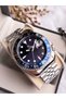 Steel Strap - Silver Color - Men's Wristwatch - with Bracelet Gift