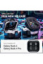 حافظة CaseOnn Galaxy Buds 4 Pro بتصميم GamePad مع غطاء قابل للقفل باللون الأسود - 3