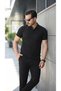 Men's Modern Cut Basic Polo Neck T-Shirt - 3