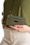 Women's Horizontal Zippered Kangaroo Wallet and Card Holder