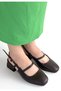 Women's Heeled Shoes Brown Skin Classic Stylish Liva