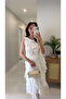 Onders Ecru Bead Embroidery Detailed Blouse - 3