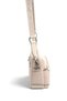 Beige - Beige Honeycomb Women's Crossbody Bag Sp1201 - 3