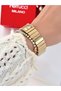 Steel Strap Minimal Case Women's Wristwatch 3 Atm Water Resistant 2 Years Warranty - 6