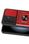 Ilkeshop New Galaxy A57 5g Pars Lens Ring Silicone Case (133012) - Red - 2
