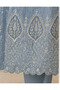 Celeste Mist Sky Blue Embroidered Festive Pret – 3PC Set - 4