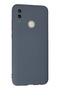 Ilkeshop New P Smart 2019 Case Nano Inside Velvet Silicone (175616) - Gray - 3