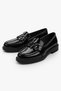 Women's Sorell Black Patent Leather Loafer with Buckle Detail - 4