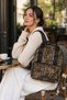 Leopard Women's Parachute Fabric Inflatable-Looking Lightweight Daily Backpack Multi-Compartment Modern Design - 7