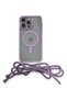 Ilkeshop New iPhone 13 Pro Max Case Divo Strap Magsafe Cover (192522) - Lilac