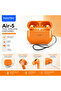 Air 5 Wireless Bluetooth Earbuds with Touch Sensor Built-in Speaker Multi-Functioanal Touch Control and Microphone Compatible With iPhones and iPads Orange - 3