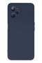 Ilkeshop New Realme C35 Case Nano Velvet Silicone (112843) - Navy Blue