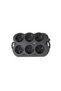 6-way extension cap, rubber (shuko) - 2