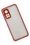 Ilkeshop New Mi 10t Case Montreal Silicone Cover (135142) - Red - 3