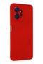 Ilkeshop New Redmi Note 12 4g Case Nano Velvet Silicone (204333) - Red - 2