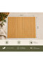 Set of 3 Bamboo Placemats – Natural and Stylish Table Presentation – Decorative Wicker-Look Table Service 30X38 cm - 2