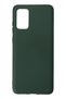Ilkeshop New Galaxy S20 Plus Case Nano Inside Velvet Silicone - (103632) Dark Green