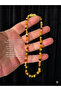 Güleç Natural Stone Amorphous Cut Baby Amber Necklace - 35 cm - Approximately 5 Gr