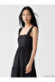 Trendlucky Square Neck Polka Dot Ruffle Layered Dress with a Difference - 5