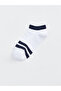 Nevavm Striped Boys' Booties Socks with Difference in Color, Pack of 5 - 2