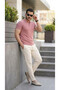 Men's Short Sleeve Collared T-Shirt - 4