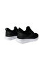 -Black-And-White Sports Shoes with Mesh and Elastic. - 4