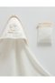 İncibaby Newborn Baby Boy Textured Swaddle Towel 82X90 cm and 1 Pouch Set of 2 New Season - 3