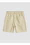 Vizyon New Season Elastic Waist Women's Jean Shorts - 6