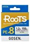 X8 Roots Pe 8 Braided Spin Fishing Line 150Mt Green Standard-1.5 Pe