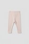 Girl's Baby Tights Plain Basic Lycra Seasonal Long Tights Beige White Fuchsia Pink Set of 4 - 3