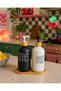 Bamboo-soap dispenser and detergent set with bamboo lid and double glass (500ml+500ml) - 2