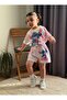 Tatlış 2-Piece Girl's Set with Shorts - Age 3/10 - 31731 - 3