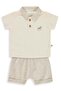 Little Horse 2Li 6-24 Month Set - Ecru - 3