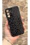 Samsung Galaxy A14 Compatible Leopard Patterned Silicone Shock-Absorbing Classic Protective Rubber Case