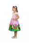 - Character Print Party Dress with Puff Sleeves - Multicolor - 1Y to 10Y - 2
