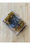 72 Pieces of Large-Headed Gold Bulk Pins for Scarf Hijab Wedding Engagement Henna Circumcision Jewelry Pins - 2